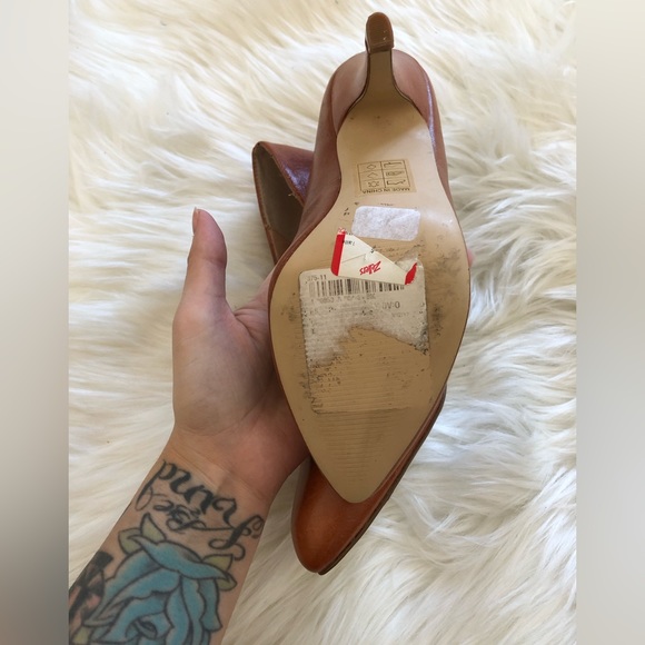 Like new heels stilettos 👠 leather - Picture 13 of 17